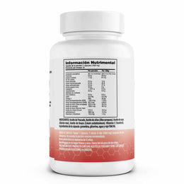 Triple Omega 3-6-9 — información nutrimental (costado)