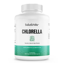 Alga Chlorella 1500mg por Porción (3 cápsulas) - Con Chlorella Orgánica