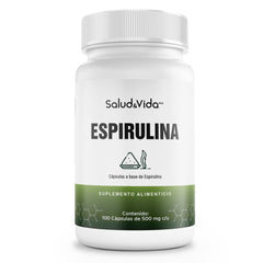 Espirulina 500mg - SaludVida México