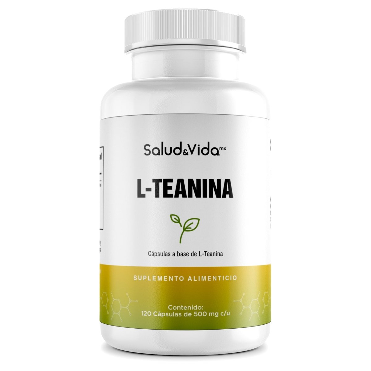 L-Teanina 200mg 120 cápsulas - SaludVida México