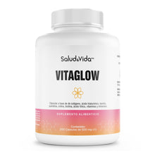 Vitaglow 500mg - Biotina, Colágeno, Ácido Hialurónico Y Queratina, con 18 Ingredientes activos